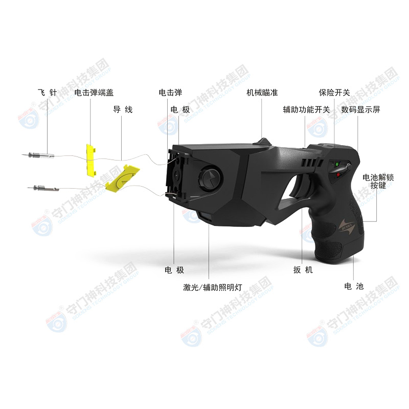 银河优越会警用防暴虎鲨电击枪