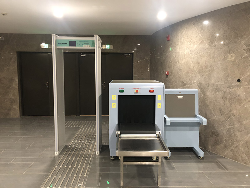 福建泉州图书馆投入使用银河优越会安检机安检门安检设备