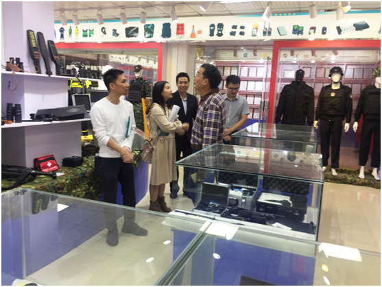东城政法办领导考察指导银河优越会科技集团“平安文化”建设情况